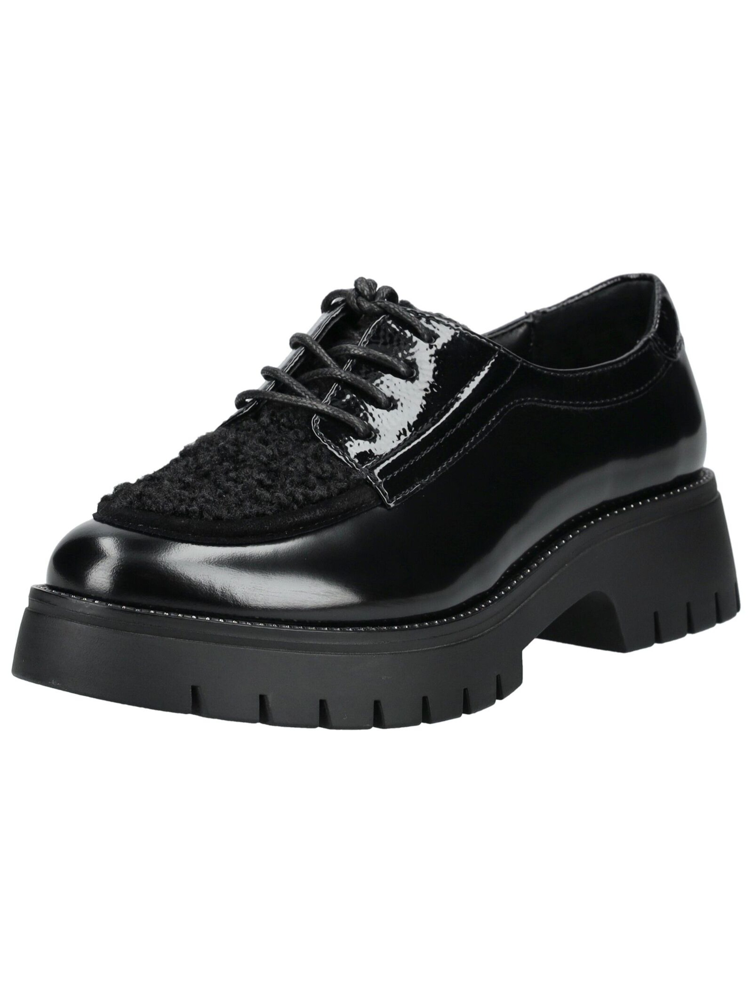 Regarde le Ciel Veterschoen in Zwart: voorkant