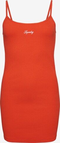 Superdry Jurk in Oranje: voorkant