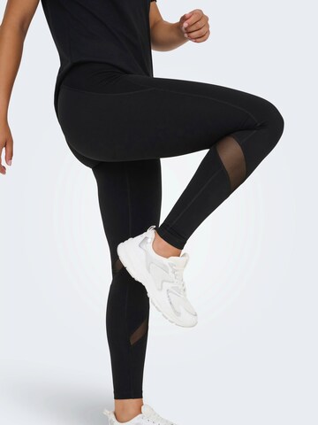 ONLY PLAY Skinny Παντελόνι φόρμας 'ONPRya-3-Posh' σε μαύρο