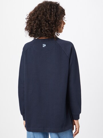 TOM TAILOR DENIM Sweatshirt in Blauw