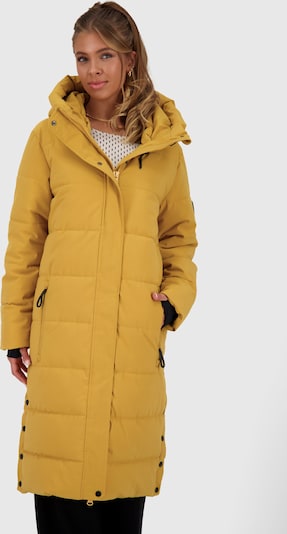 alife & kickin Winterjacke 'KatjaAK' in XS in gelb, Produktansicht
