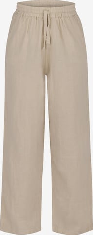 Janice Loose fit Pants in Beige: front