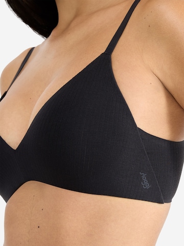 SLOGGI Push-up Bra ' Blue ZERO Feel Pure THE UP ' in Black