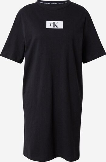 Calvin Klein Underwear Chemise de nuit en noir / blanc, Vue avec produit