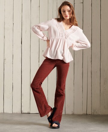 Superdry Blouse 'Jenny' in Pink