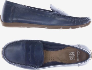 CLARKS Flats & Loafers in 38 in Blue: front