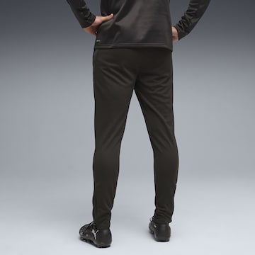 PUMA Slimfit Sportbroek 'Olympique de Marseille' in Zwart