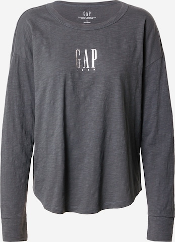 T-shirt GAP en gris : devant