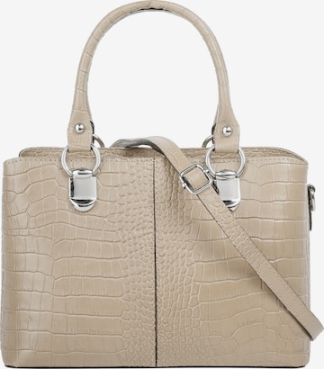 Cluty Crossbody Bag in Beige: front
