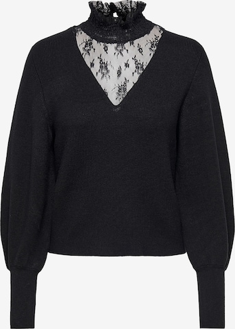 Pull-over 'Kira' ONLY en noir : devant