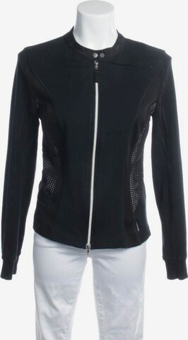 Marc Cain Sweatshirt & Zip-Up Hoodie in M in Black: front