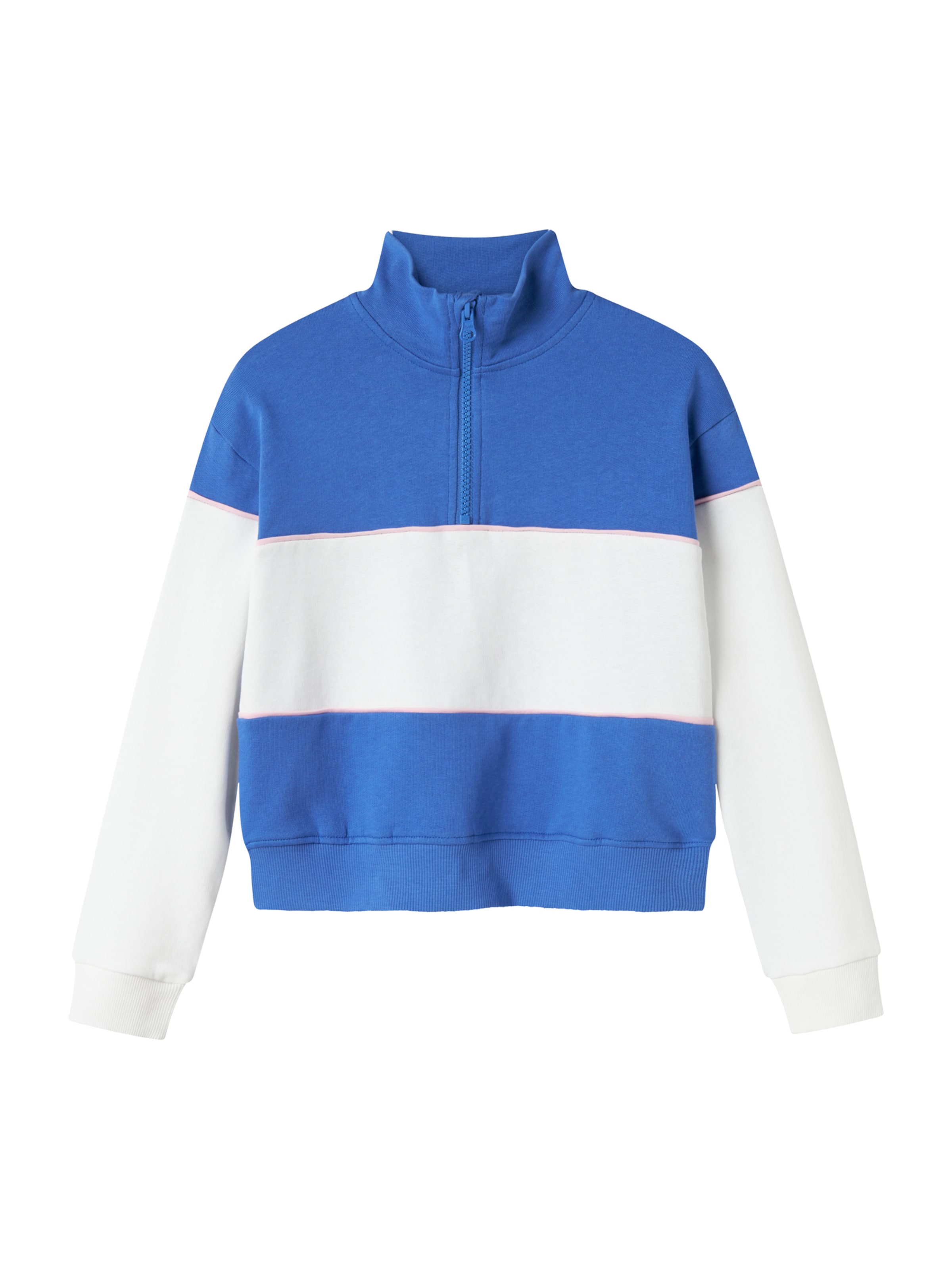 Bluză de molton 'NKFLEIKA' de la NAME IT pe albastru: față