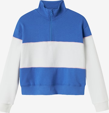 NAME IT Sweatshirt 'NKFLEIKA' in Blue: front