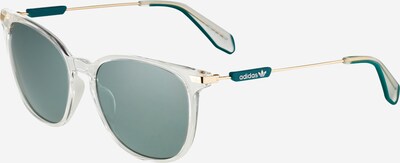 ADIDAS ORIGINALS Lunettes de soleil 'ROUND' en or / vert / transparent, Vue avec produit