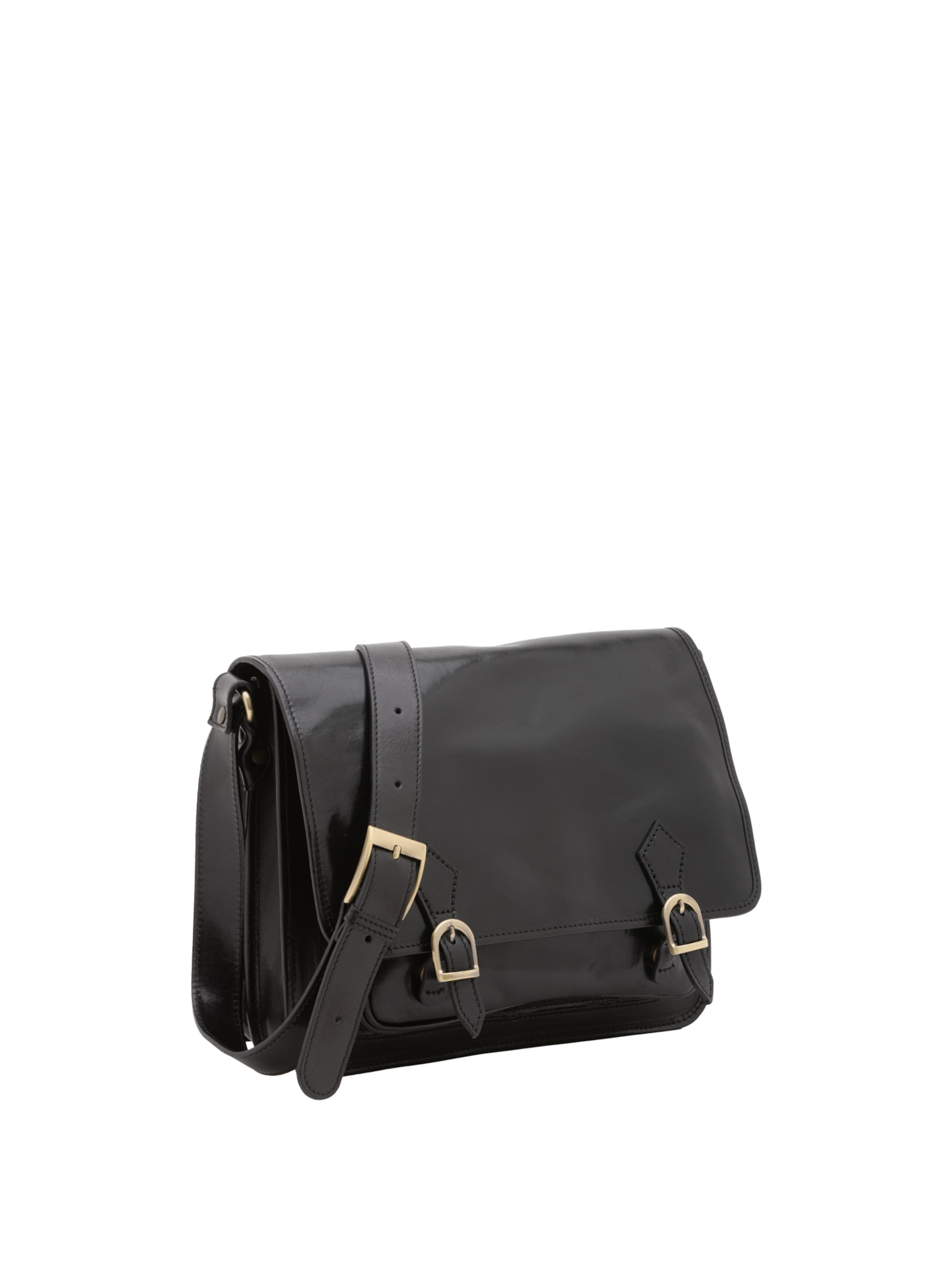 Viola Castellani Crossbody Bag in Black: front
