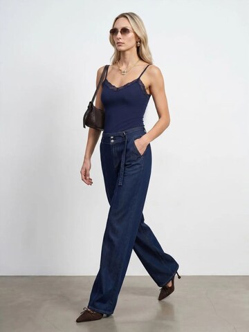 Dilvin Top in Blue