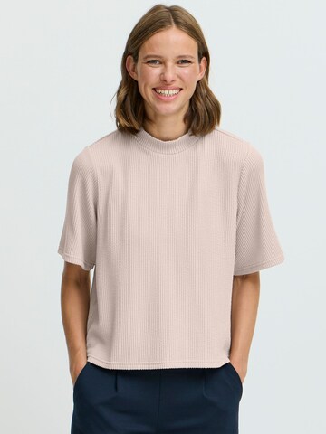 T-shirt ' Besina ' b.young en beige : devant