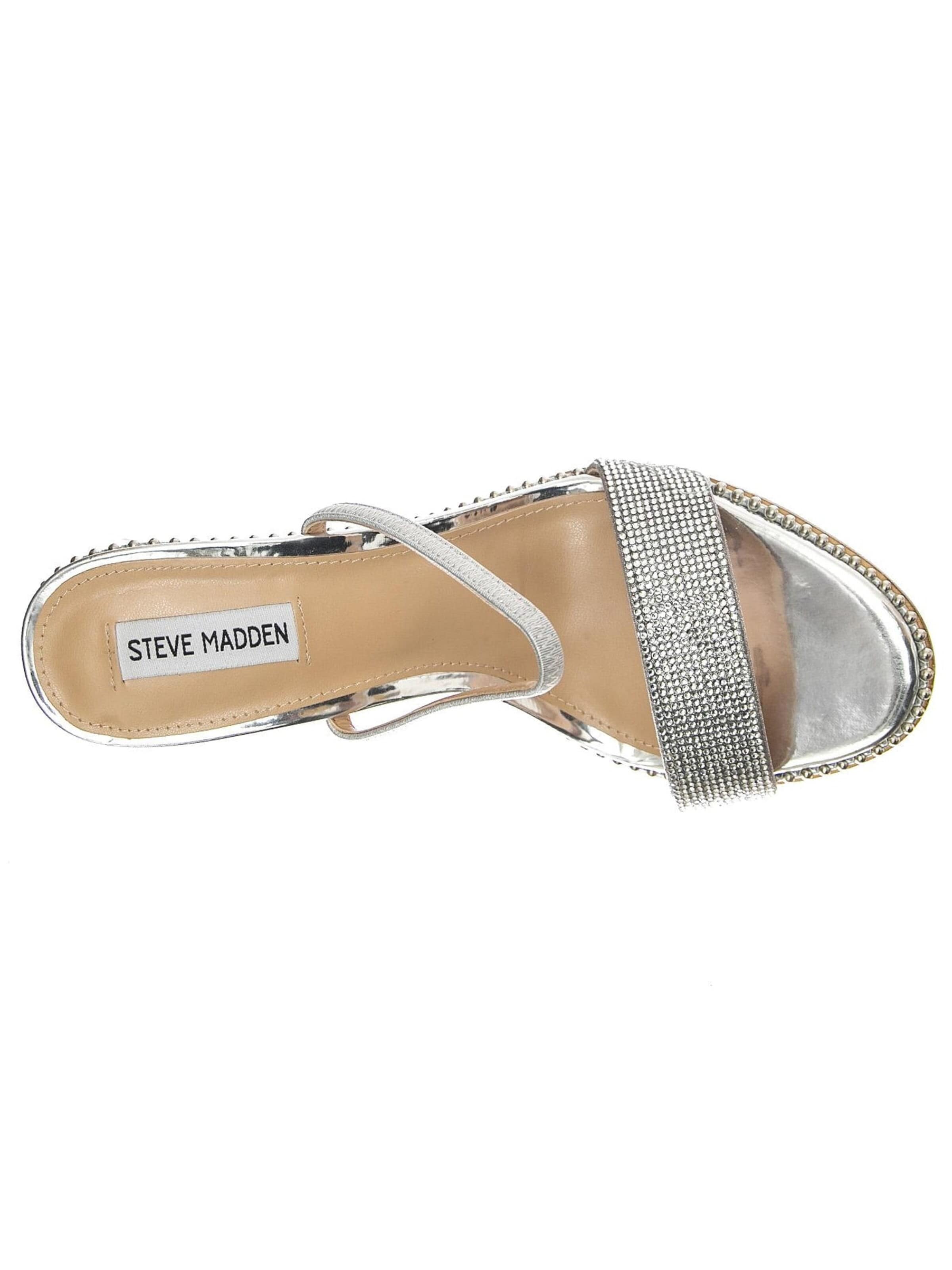 Sandales 'W' Jannis Sil Multi Sandals' STEVE MADDEN en argent