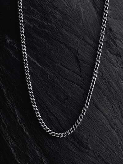 REYTEL Necklace 'CURB' in Silver, Item view