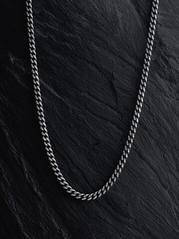 REYTEL Kette 'CURB' in Silber: Vorderseite