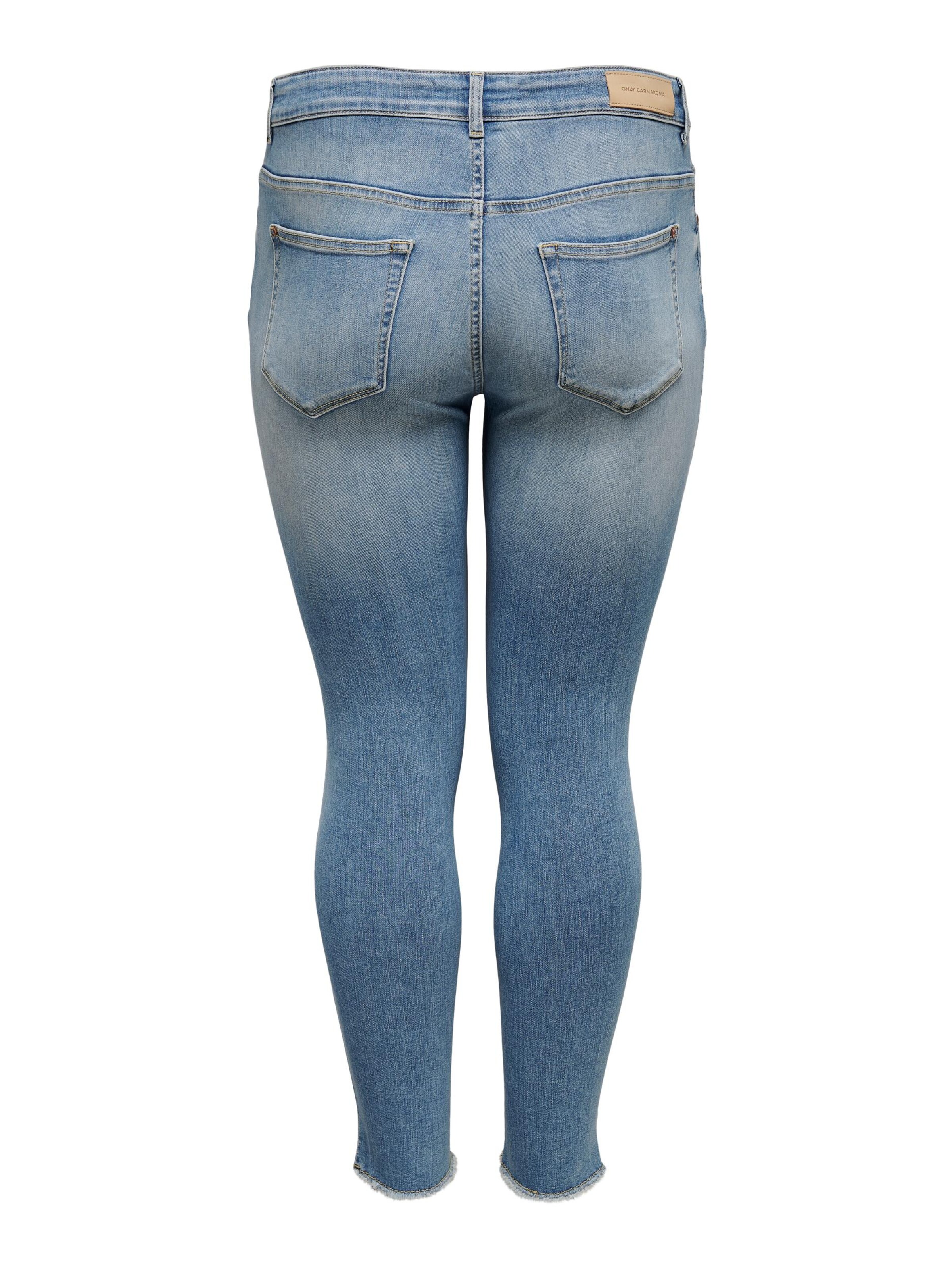 Jeans Jean Willy ONLY Carmakoma en Bleu Clair 