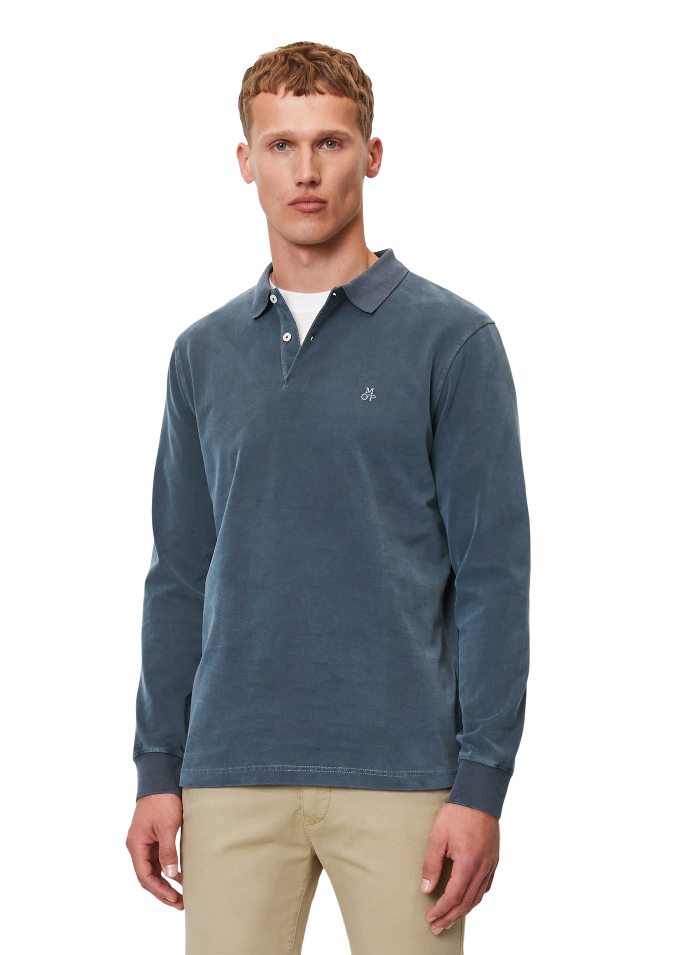 Maglietta di Marc O'Polo in blu: frontale