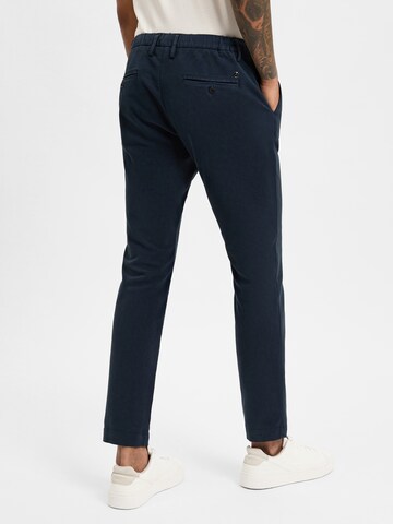 Alberto Slimfit Hose 'Jump' in Blau