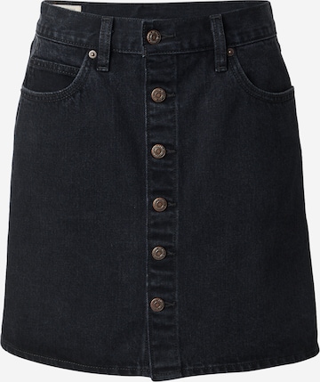 LEVI'S ® Spódnica 'Retro Button Front Skirt' w kolorze czarny: przód