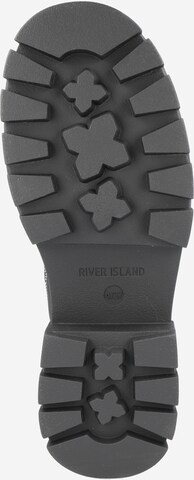 River Island Škornji | siva barva
