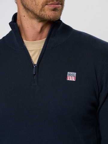 Pull-over 'Julius' VINSON en bleu