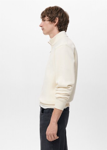 MANGO MAN Sweatshirt 'Winny' in Beige