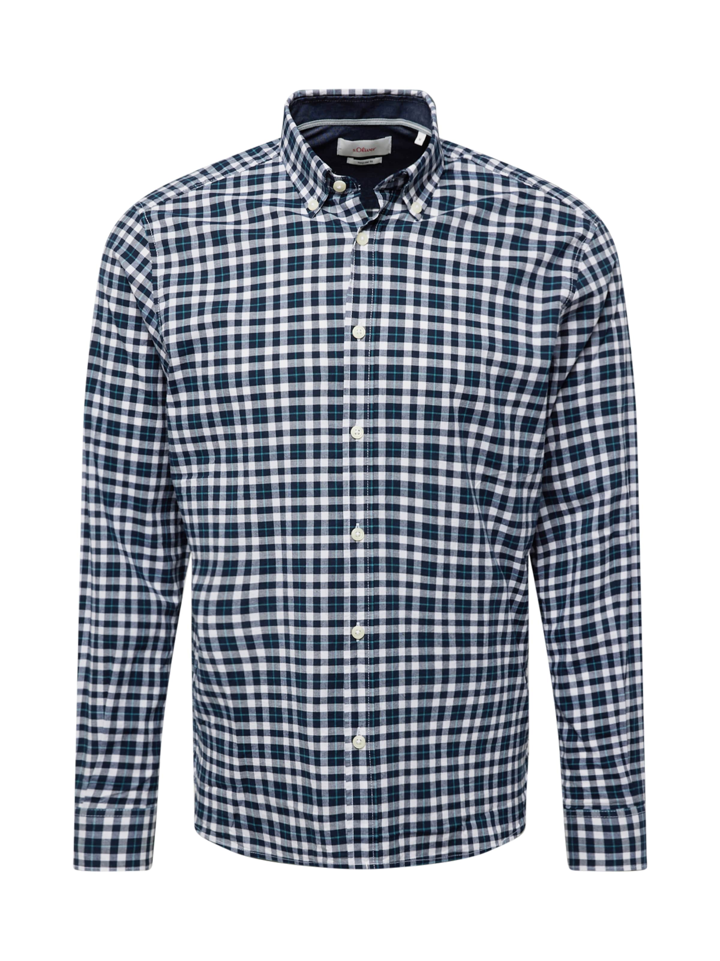 Chemise s.Oliver en bleu : devant