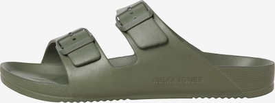 JACK & JONES Zapatos abiertos 'CROXTON' en verde oscuro, Vista del producto