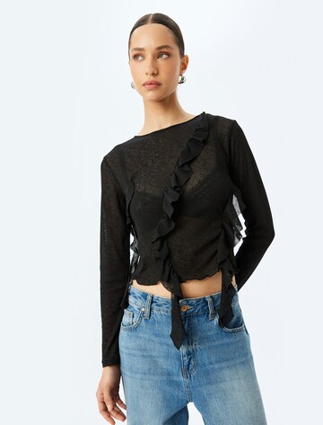 Koton Shirt in Black: front