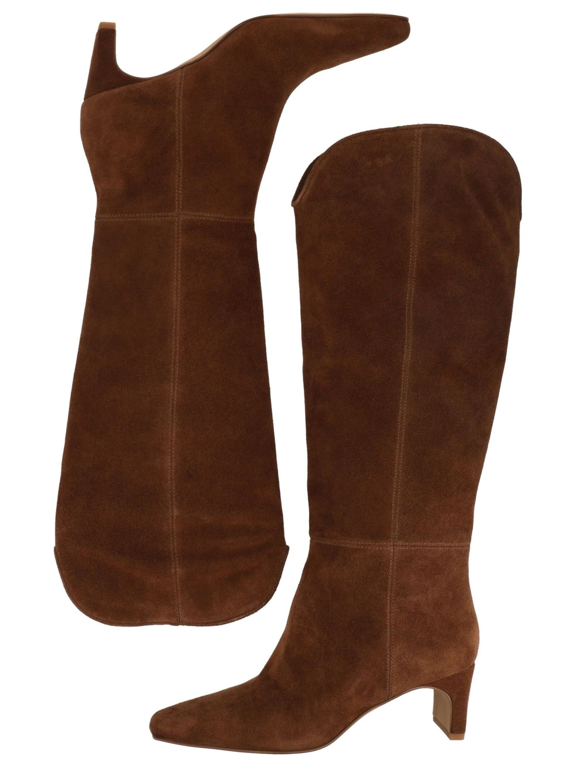 Bottes Dolce Vita en marron : au dessus