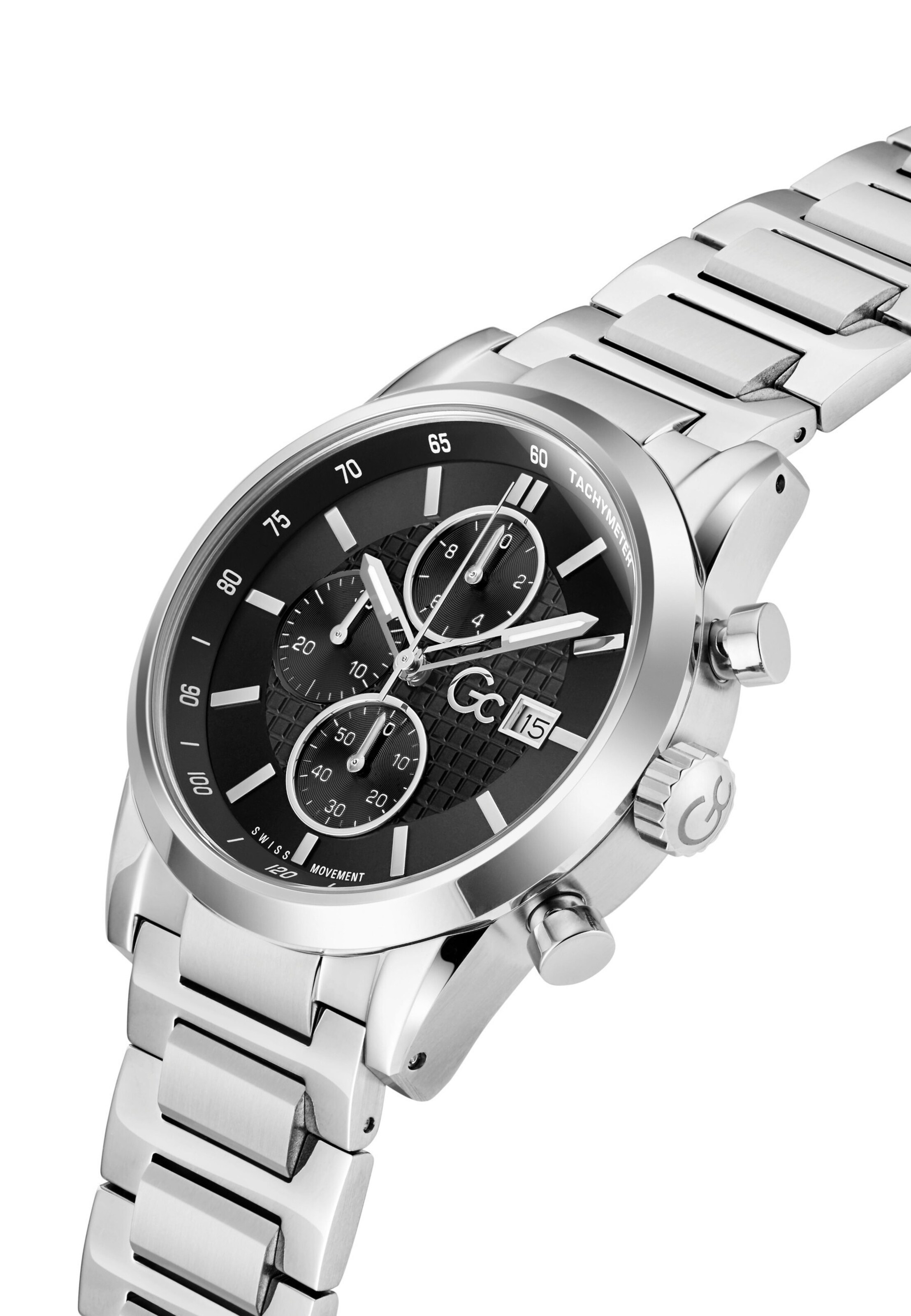 Orologio analogico 'Gallant' di Gc in argento