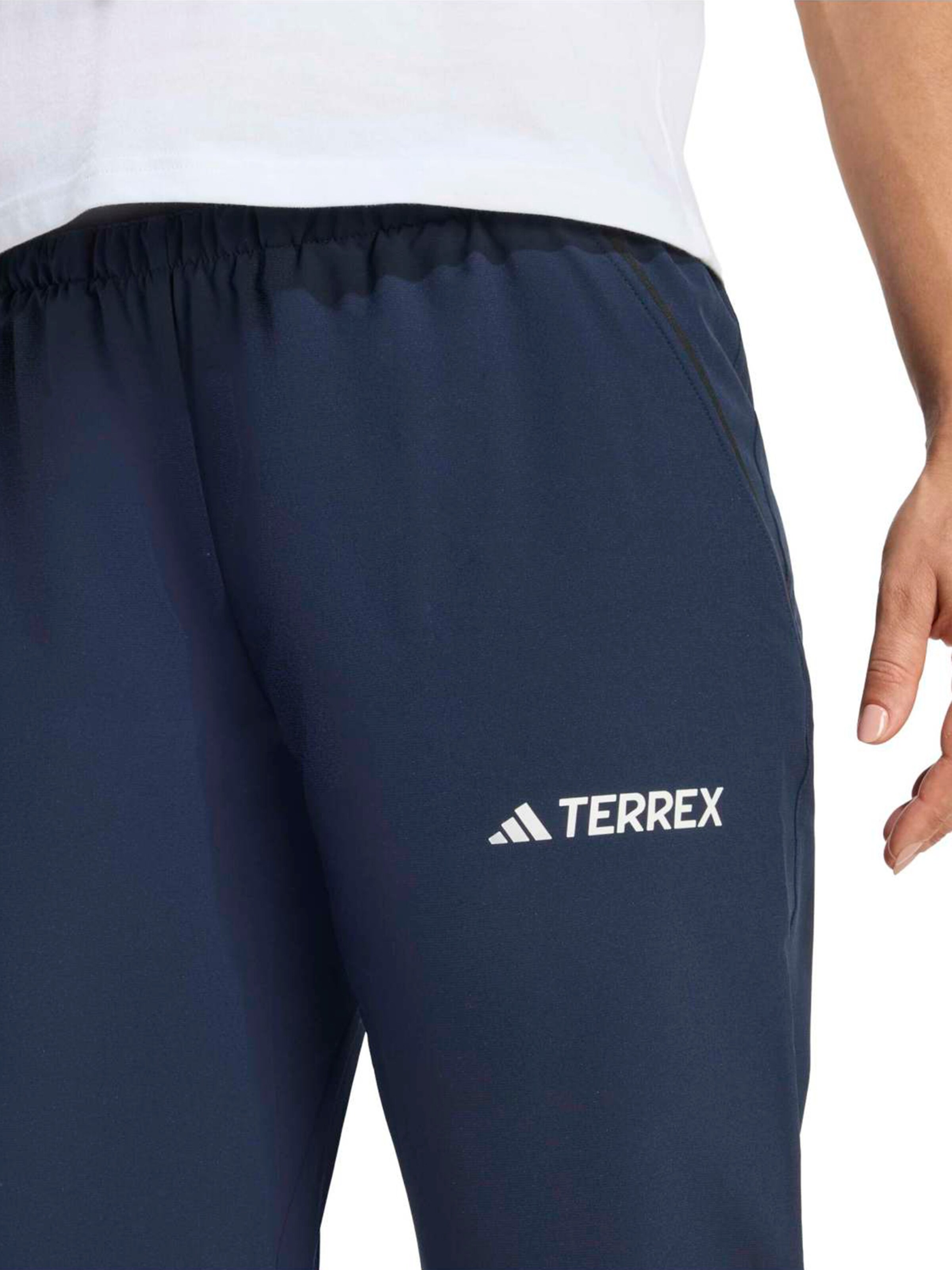 mėlyna ADIDAS TERREX Standartinis Laisvalaikio kelnės 'LITEFLEX'