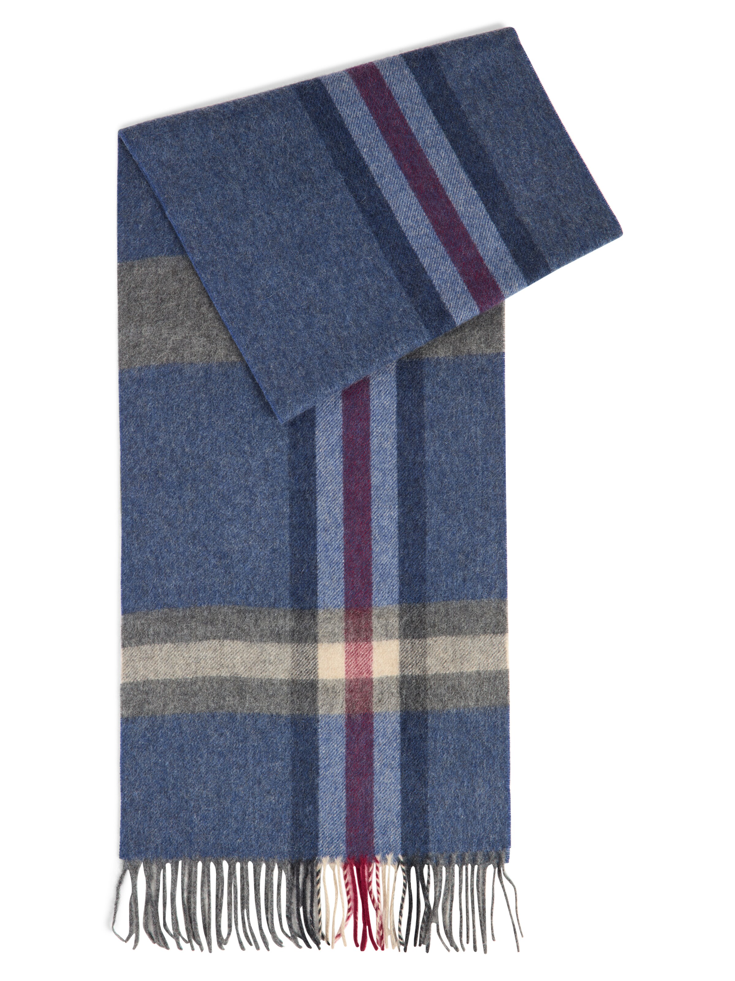 Finshley & Harding Schal in Blau