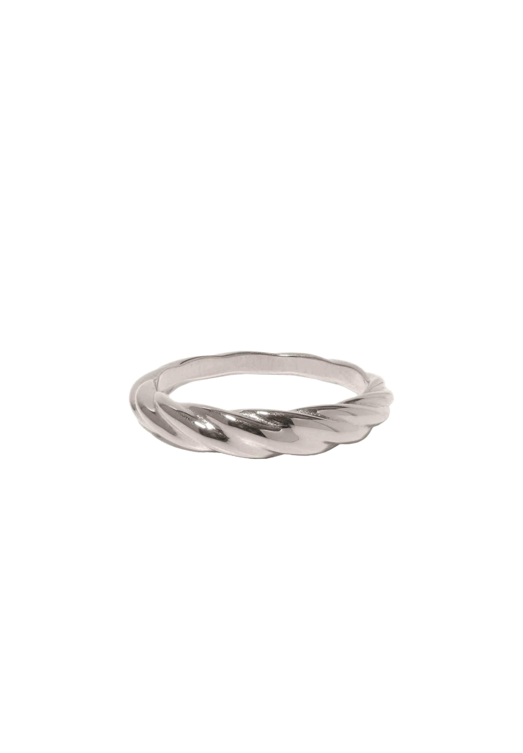 Stilnest Ring in Silver: front