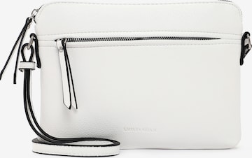 Borsa a tracolla ' Emma ' di Emily & Noah in bianco: frontale