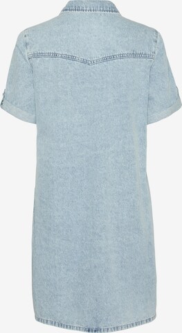 VERO MODA Shirt Dress 'Jennie' in Blue