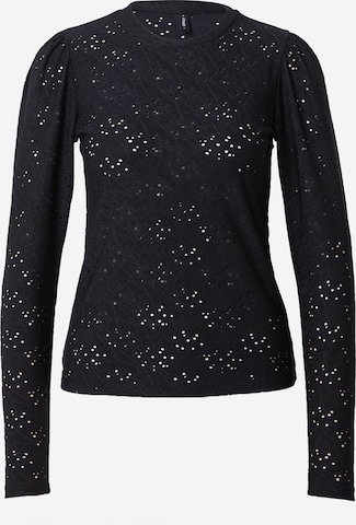 ONLY Shirt 'ONLSmilla' in Zwart: voorkant