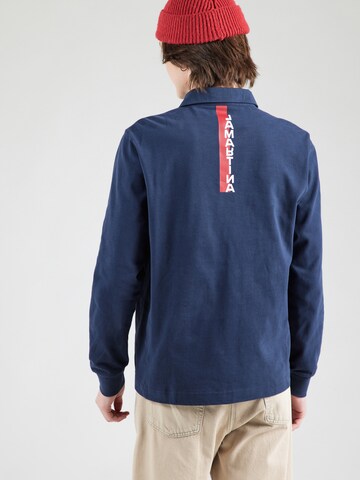 La Martina Poloshirt in Blau: Vorderseite