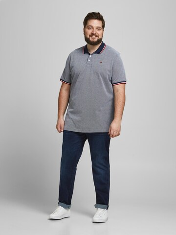 pelēks Jack & Jones Plus T-Krekls 'Winblu'