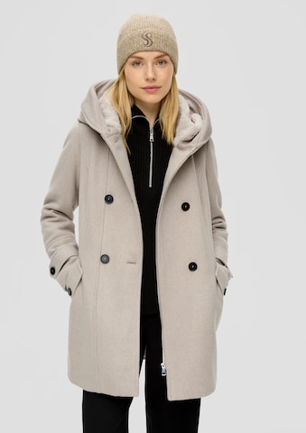 Manteau mi-saison s.Oliver en beige : devant