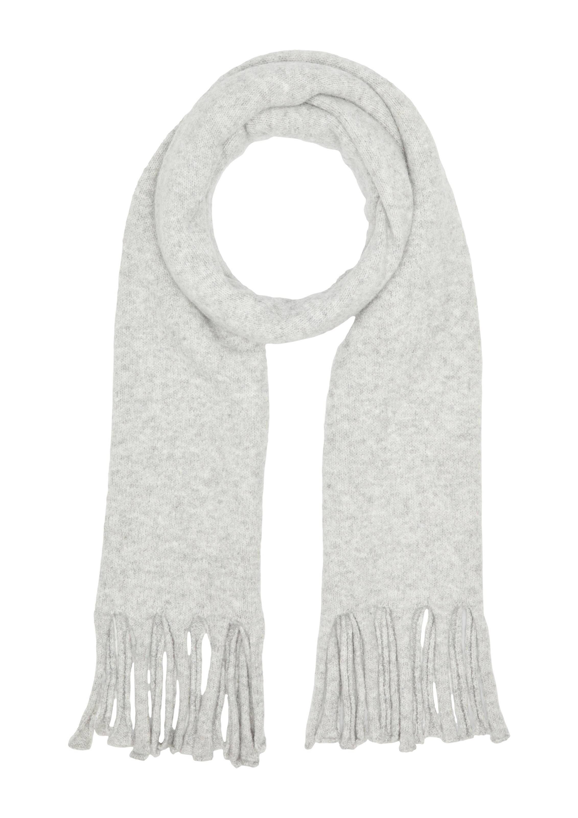 s.Oliver Scarf in Grey: front