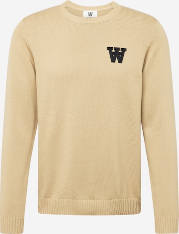 WOOD WOOD Pullover 'Tay AA' in Beige: predná strana