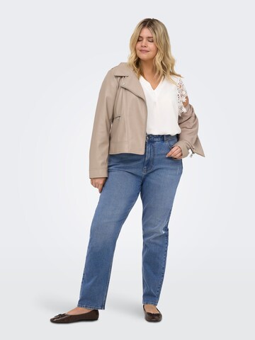 ONLY Carmakoma regular Jeans i blå