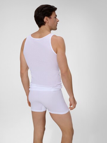 Maillot de corps ' Cotton Airo Athletic ' Ammann en blanc