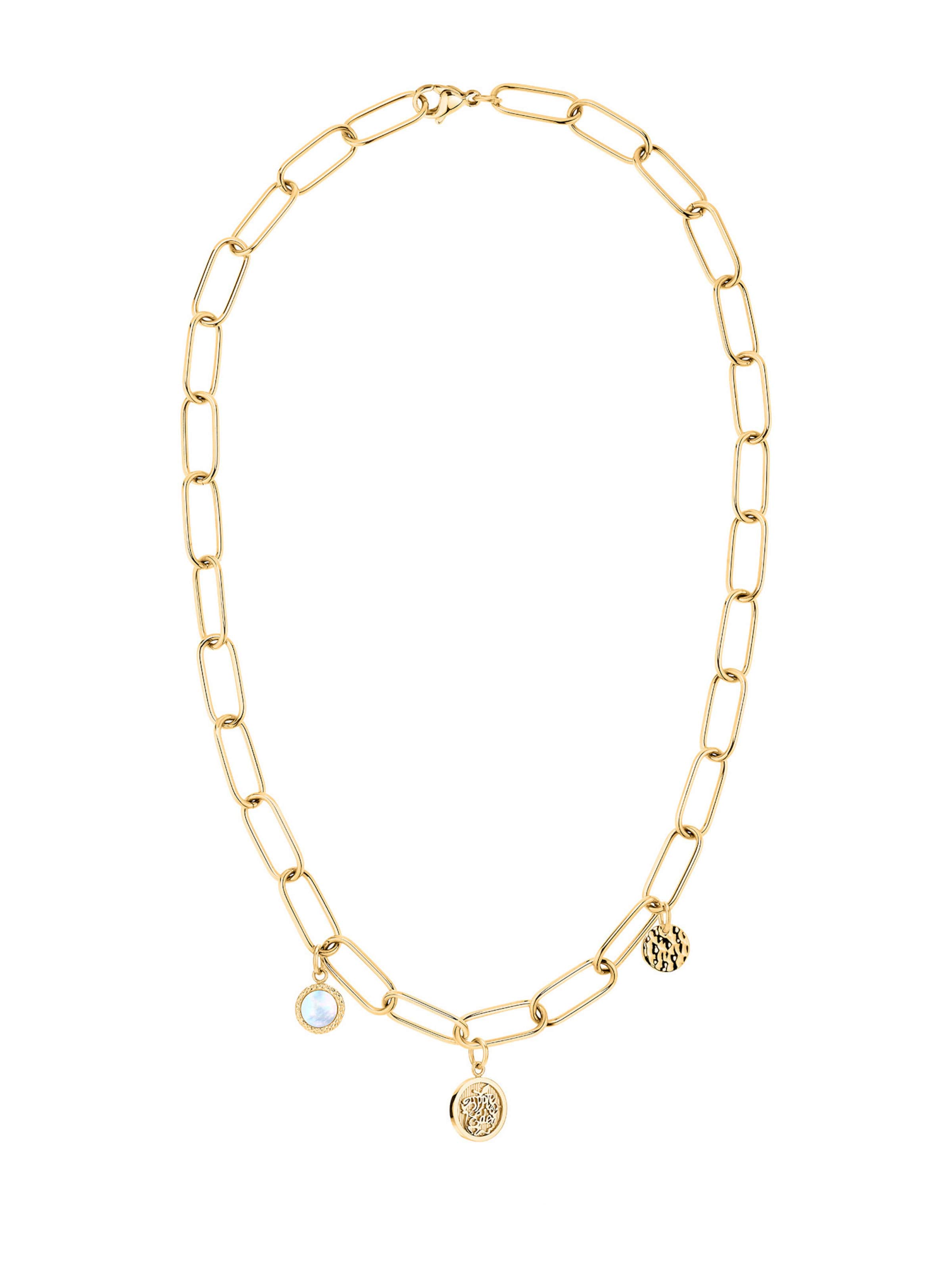 Apple of Eden Necklace in Gold: front